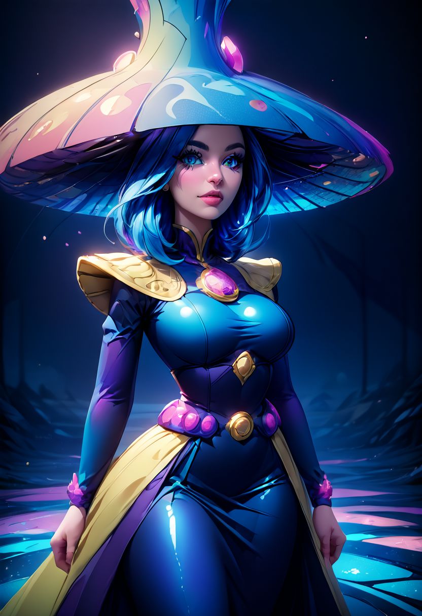 (ultra realistic, 32k, masterpiece:1.2), (high quality:1.1), Mushroom forest, 
BREAK,
no humans, colored ink sketch, nsfw, pastel colors,, mesmer, bioluminescent BREAK bioluminescence forest at night, floating particles of light, colorful mushrooms and vegetation, (masterpiece), best quality, highres, 4k, 8k, amazing quality, amazing shading, soft lighting, intricate detail, extremely detailed, chromatic aberration, colorful, bright colors,, 
bokeh, luminescent background,