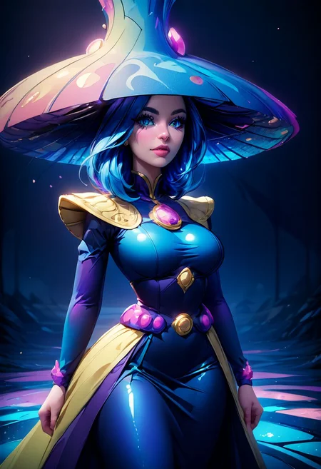 (ultra realistic, 32k, masterpiece:1.2), (high quality:1.1), Mushroom forest,
BREAK,
no humans, colored ink sketch, nsfw, pastel colors,, mesmer, bioluminescent BREAK bioluminescence forest at night, floating particles of light, colorful mushrooms and vegetation, (masterpiece), best quality, highres, 4k, 8k, amazing quality, amazing shading, soft lighting, intricate detail, extremely detailed, chromatic aberration, colorful, bright colors,,
bokeh, luminescent background,