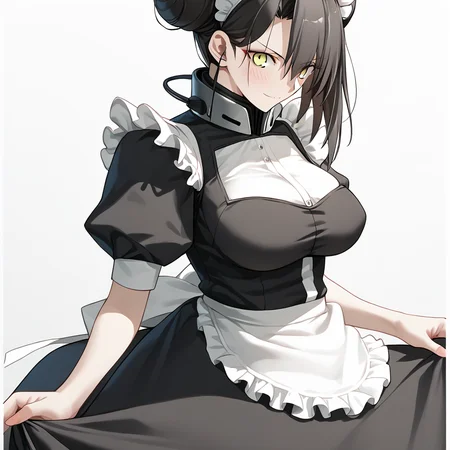 <lora:Takeuchi_Takashi_PonyXL_style_v01:1>
<lora:agent.pony:1>
score_9 , score_8_up , score_7_up , source_anime , 
masterpiece , best quality , ultra-detailed , 
BREAK
agent \(girls' frontline\), maid
1girl , woman , huge breasts , light smile , light blush , ((medusa (fate)):0.5)  , 
long black hair  , maid dress ,  
ba gua