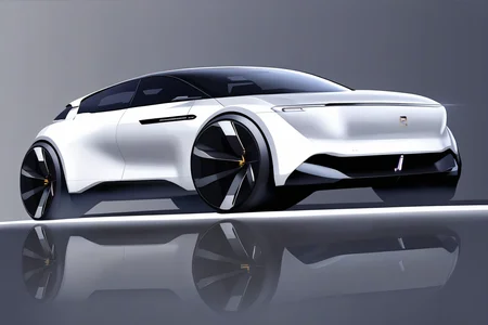(best quality, masterpiece :1.2),car render style,white car,simple background,futuristic,finely detailed,4k,studio lighting,product design,<lora:car_render_neutral_lora_v3-000016:0.8>,