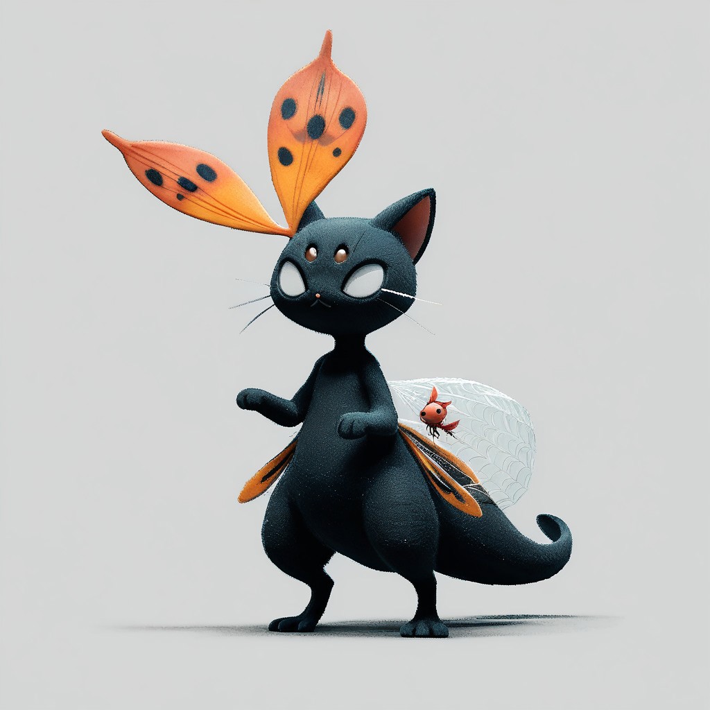 score_9, score_8_up, score_7_up,
p0k3m0n, pokemon, pokemon (creature), no humans, transparent background, simple background, full body, solo, standing,
(cat:1.05), (tit:1.2), (Hummingbird:1.2), (spider:1.2), (salamander:1.1),
simple background, grey background,