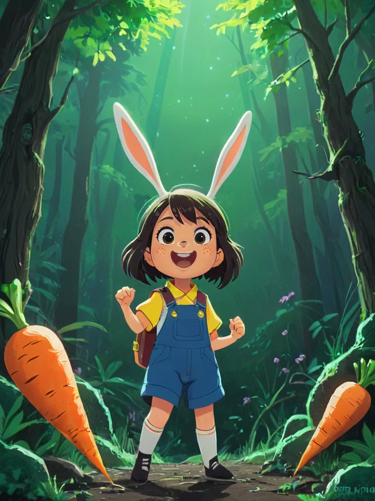 <lora:COOLKIDS_XL_0.3_RC:0.75> kid character,
Rabbit is my dope!, with a bag of carrots, golden ratio, fake detail, style of makoto shinkai studio ghibli genshin impact james gilleard greg rutkowski chiho aoshima
<lora:xl_more_art-full_v1:0.5> <lora:!action-sdxl-V0.5:1> in a zdyna_pose, dutch angle, from below, low camera angle actions scene, foreshortening,