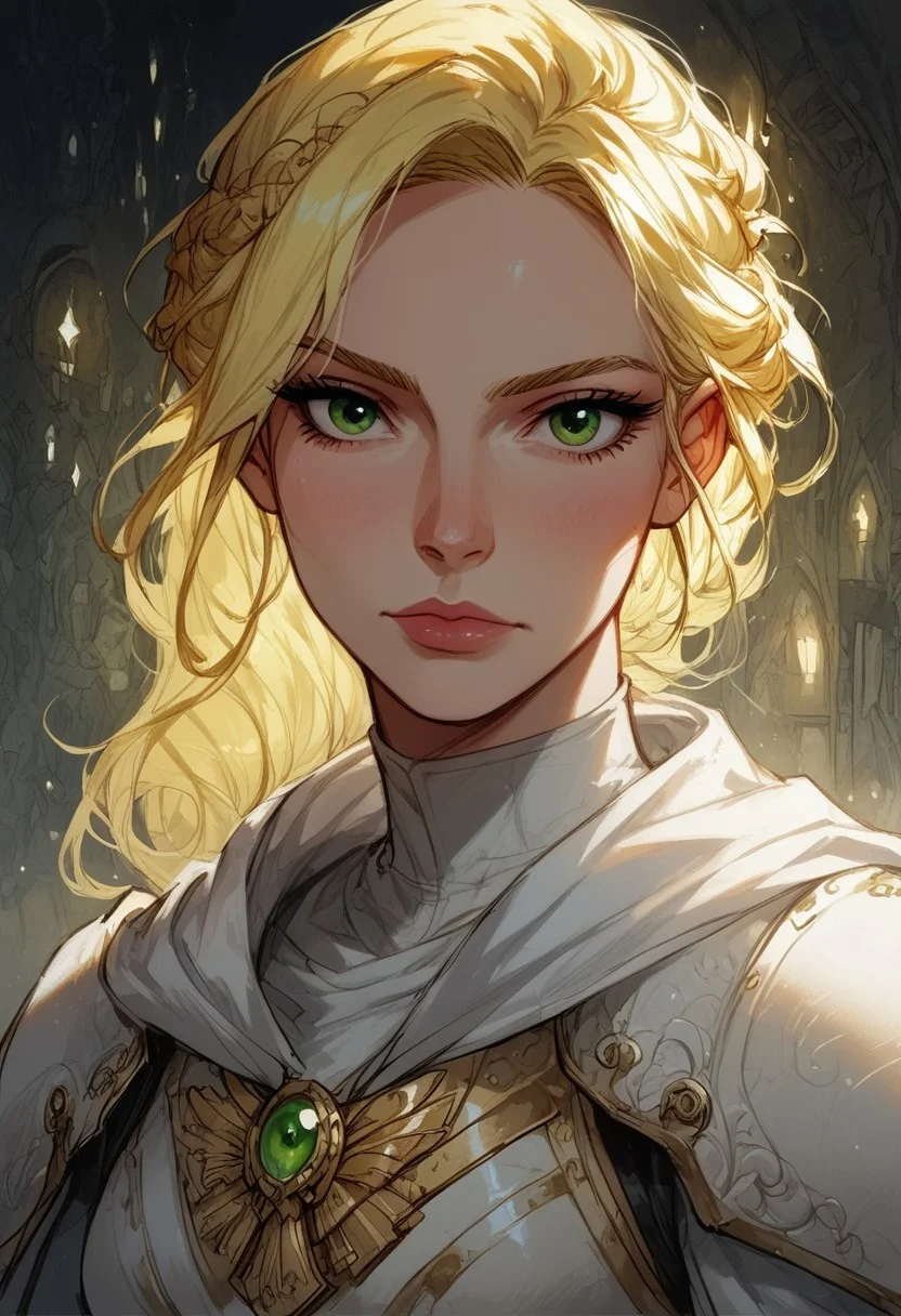 score_9, score_8_up, score_7_up, BREAK, 1woman portrait, dramatic lights ((human, mage, wizzard, soreceress, green eyes, blonde hair, white robe, white toga, white armor, armor))
<lora:Fant5yP0ny:0.6> <lora:fantasy_world_pony:0.9>
<lora:Cherry-Gig:0.55>