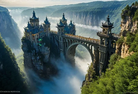 towers ringed in mist, sunrays, mixed media, surrealism, fantasy, great lighting, A surreal landscape highly detailed, extremely high-resolution details, appears trapped in an optical illusion of reflections and refractions colorful, Zhangjiajie mountains, Vienna in contemporary Austria, baroque architecture, stone bridges, winding rivers extending to the horizon, professional photography, natural lighting, volumetric lighting maximalist. vivid, vibrant colors, intricately detailed, complex, elegant, expansive, fantastical, film photography style, medium grain, cmnt
(8k uhd:1,4)