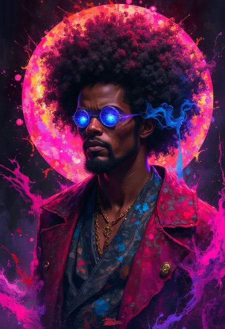 Afro Samurai, Vibrant Glow