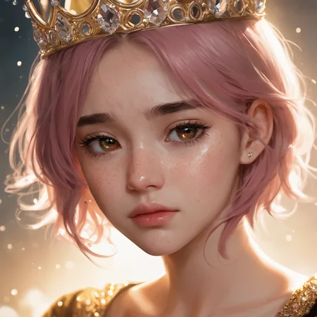 masterpiece, best quality, (1girl), Sam Yang, beautiful detailed eyes, looking at viewer, upper body, pink hair, shy, cat ears, very detailed, high resolution, sharp, sharp image, 4k, 8k,
RAW photo, (photo flash:1.5) (fashion photography) (pictorialist style), fashion shot, realistic photo style, sharp focus
sunlit hall, weeping princess, regal throne, dust particles, tiny stars, tears glistening, profound sorrow, inconsolable grief, loneliness, heartache, despair, grace, majesty, radiant light filtering, golden aura, heavy crown, velvet robes, bejeweled, crystal chandelier, somber ambiance
(full body shot) of a 20 yo princess wearing a crown, she is angry or crying, sad looking, tearful and open-mouthed, reveal sorrow, teary, tear, sorrow, crying, transparent liquid, water tears, glass tears, cute face, unkempt hair, detailed eyes, complexion nuances, dappled light on face, no make-up, detailed face and eyes, very thin eyebrows, pale skin, natural skin texture, (highly detailed skin:1.1), textured skin, (oiled shiny skin:0.5), (skin blemish:1.3), (moles:0.8), (imperfect skin:1.5), intricate skin details, visible skin detail, (detailed skin texture:1.1), (oiled shiny ultra white skin:0.6), mascara, (skin pores:1.1), (light freckles:0.3), skin fuzz, (blush:0.5), (goosebumps:0.5), translucent skin, subsurface scattering, (minor skin imperfections:1.2), wrinkles, vitiligo spots, [brown spots:0.01], [whiteheads], [blackheads], [white pimples:0.01], [red pimples:0.01], beauty spot, skin fuzz, detailed eyes, (round iris:1.1), light reflections in her eye, visible cornea, highly detailed iris, tiny blood vessels in the eye, remarkable detailed pupils <lora:polyhedron_all_sdxl-000005:0.5> <lora:tears-000007:0.6>