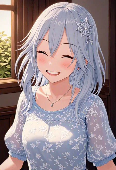 high quality, high detail, 1girl, beautiful girl, joy, happy, laugh, realistic lighting, very detailed drawing, full body, yasu
