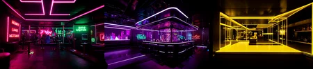 highly insanely detailed, masterpiece, top quality, best quality, highres, 4k, 8k, RAW photo, (very aesthetic, beautiful and aesthetic),
__lazy-wildcards/subject/env-bg-interior/cyberpunk_club/prompts__,
<lora:Cyberpunk_Club:0.7>,
(1girl:1.3), 1other,
__lazy-wildcards/dataset/background__,âââ