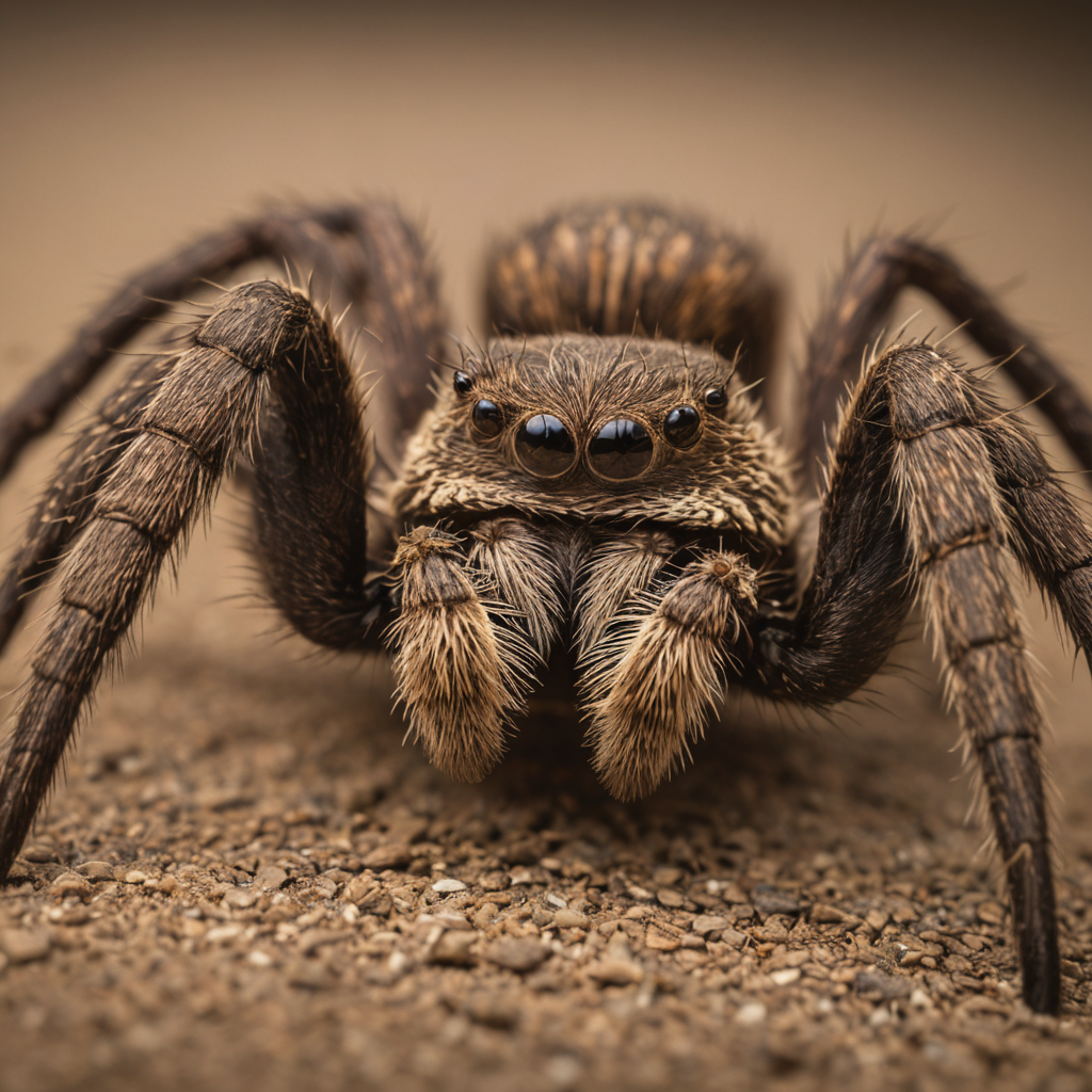 tarantula macro photo