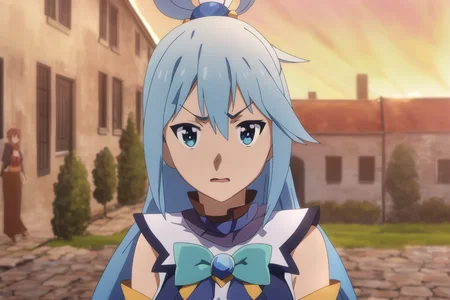 Axel; Aqua, angry, close-up; evening; people;