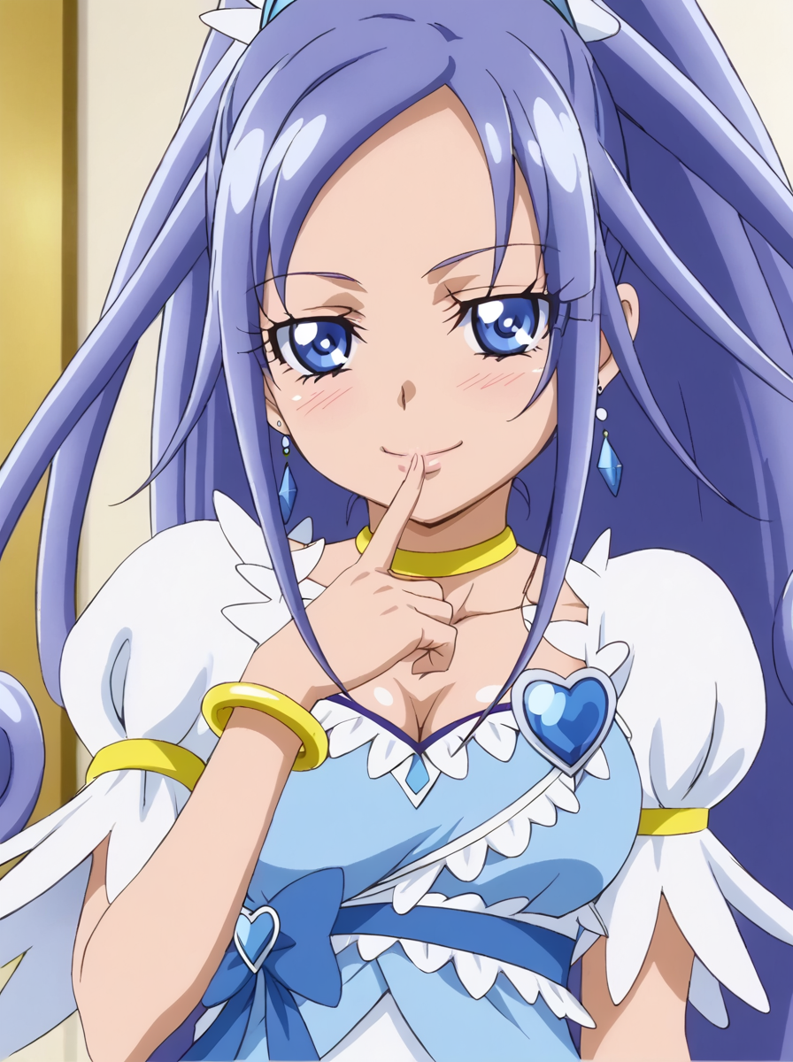 <lora:curediamond.pony:1>,
curediamond,
large breasts, 
half-closed eyes, seductive smile,