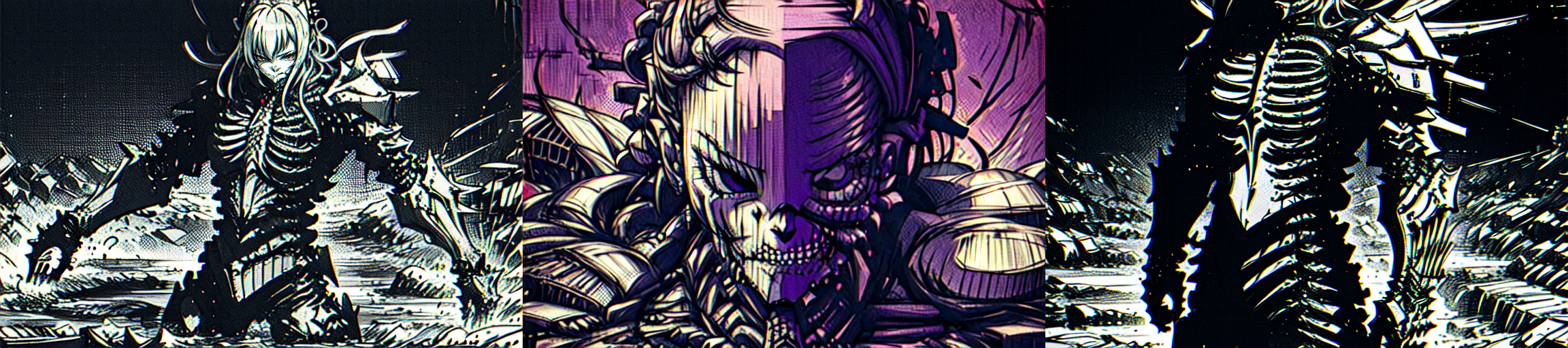 highly insanely detailed, masterpiece, top quality, best quality, highres, 4k, 8k, RAW photo, (very aesthetic, beautiful and aesthetic), 
__lazy-wildcards/cosplay-char/blame/abara-kudou_denji/prompts__, 
<lora:ABARA_KudouDenji_v1:0.8>, 
(1girl:1.3), 
solo focus, 
__lazy-wildcards/dataset/background__,âââ