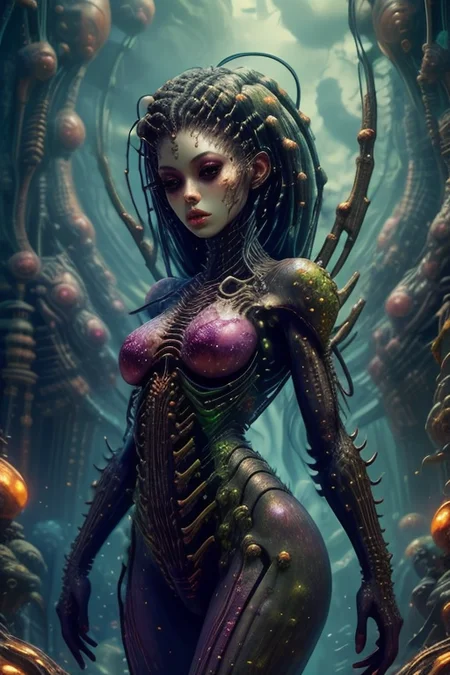 masterpiece,best quality,absurdres,high details,8K,photorealistic,amazing body,at distance,cowboy shot,thigh gap,1girl,necromancer,<lora:detail_slider_v4:3>,<lora:FACE_-_Black_Sclera_v1:0.7>,<lora:Concept_-_Hella-sthetic_v2:0.7>,<lora:Biopunk:0.7>,biopunk,mantis girl,(biological skin,antennae:1.3),<lora:A_Sarah_Kerrigan_Vlyc:0.7>,srkg,sarah_kerrigan,wings, intricate, elegant, highly detailed, symmetry, magical atmosphere, sharp focus, majestic, very coherent, radiant, advanced, cinematic, artistic, fine detail, winning, beautiful, stunning, dramatic light, designed, rich deep colors, perfect professional background, ambient, tailored set composition