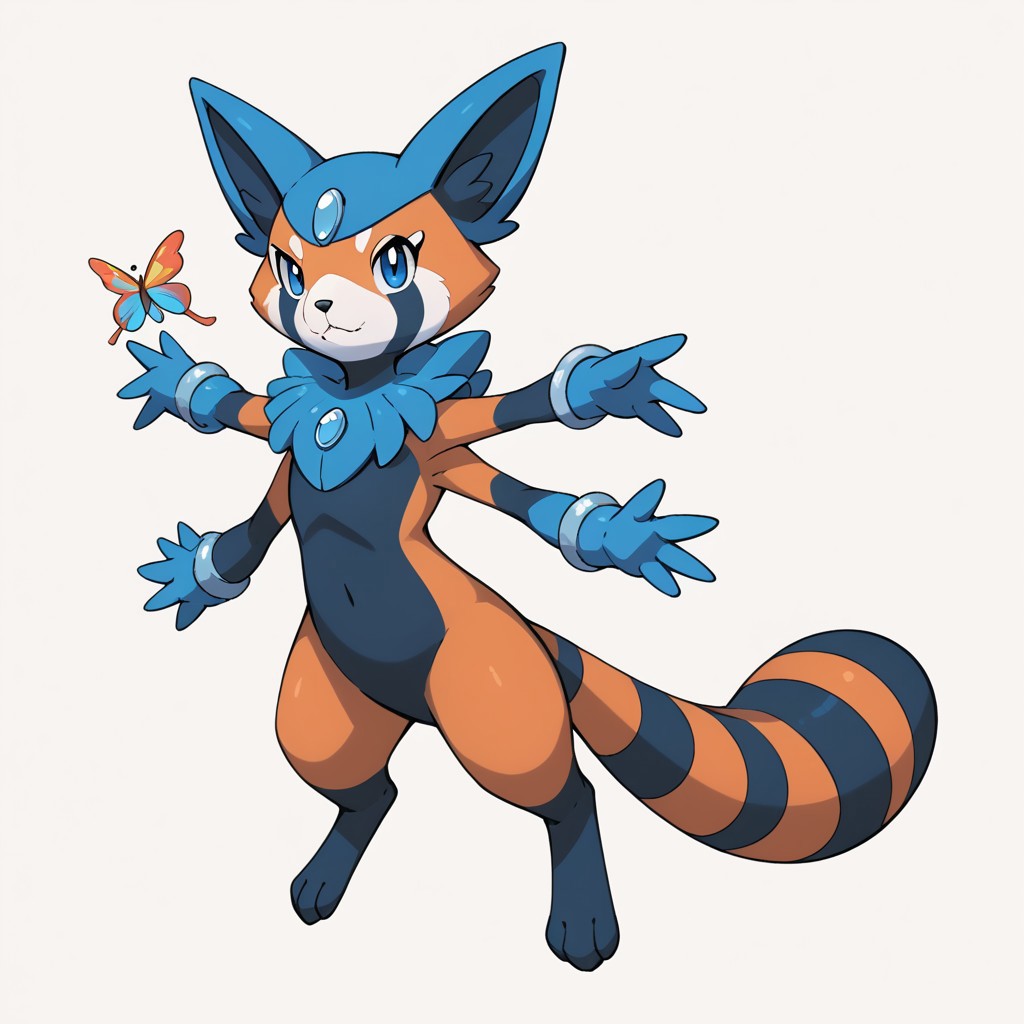 score_9, score_8_up, score_7_up,  
fakemon, pokemon (creature), solo, 
clockwork, red panda, (butterfly:0.5), (salamander:0.7), 2 legs, 2 arms, 
simple background, white background,
p0k3m0n,
PokemonStyle, pokemon \(anime\), pokemon \(classic anime\)