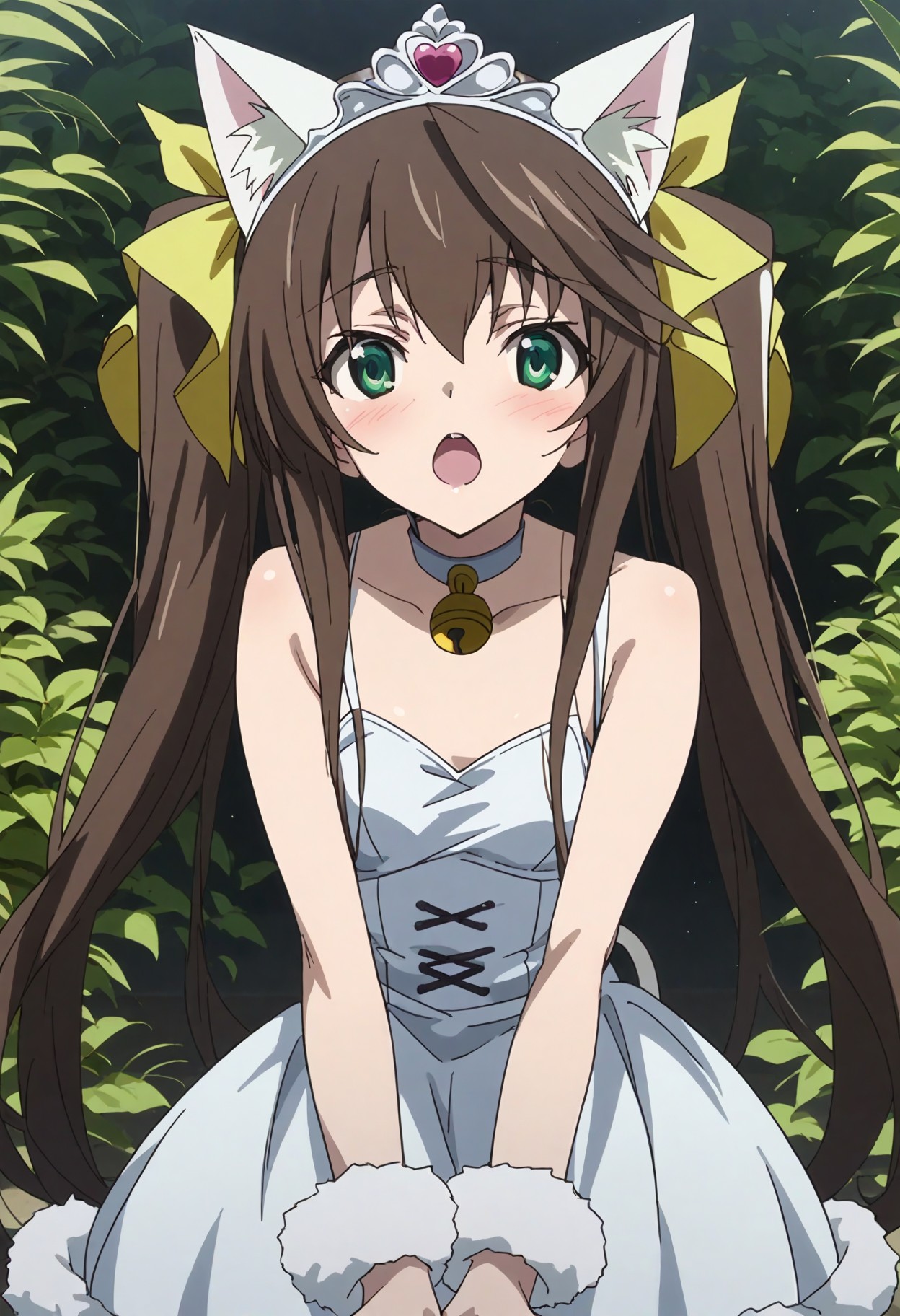 score_9, score_8_up, score_7_up, source_anime, masterpiece, best quality,perfect anatomy,rin, catcos,chestnut mouth,rating_safe,cowboy shot,looking at viewer,pov,outdoor,blushing,dutch angle  <lora:rin.pony:1>