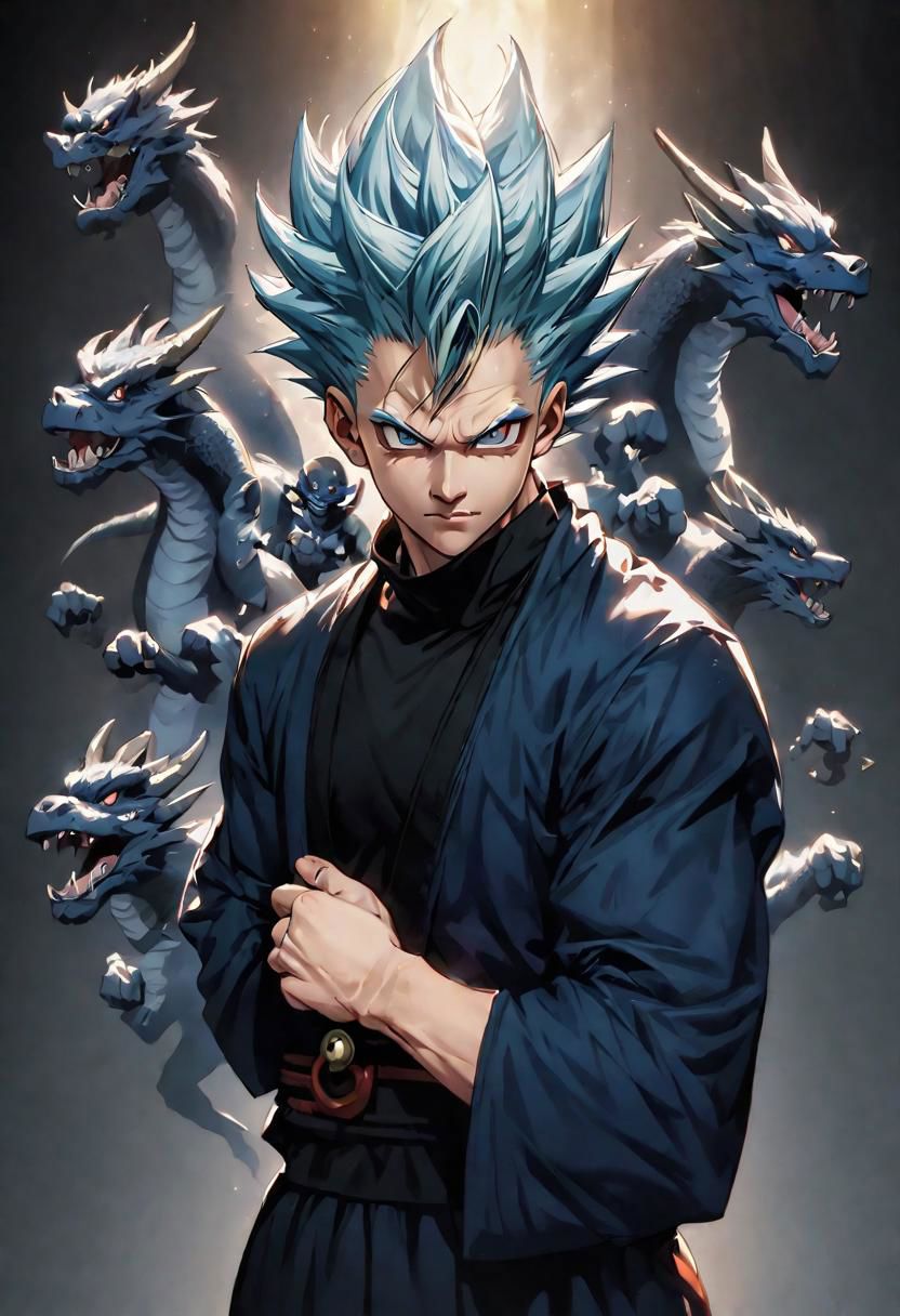 Jujutsu Kaisen dragon Blue Lock Super Dragon Ball