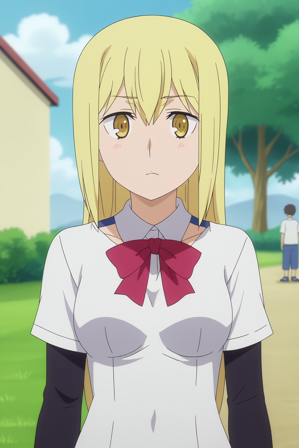 Ais Wallenstein, anime screencap <lora:Danmachi-Ais_Wallenstein-PDXL:0.8>