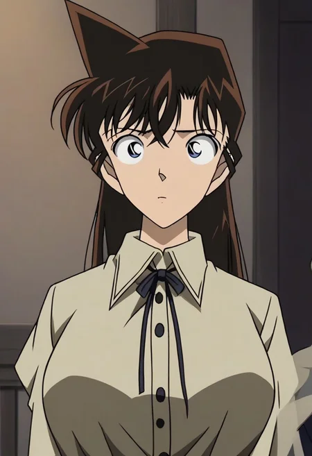 source_anime, official art style, masterpiece, anime screencap, Detective Conan anime art style BREAK <lora:Ran_Mouri:1>, solo, long hair, brown hair, blue eyes, rollling eyes, bangs,, ,,, ,,, , , ,,,, ,,, , ,,,,,,,, anime coloring,anime screencap, 1girl,Solo ,, anime,PUFFY nipple,huge breasts,official art,,Uncensored ,Unedited ,,,,,,,, , ,,,,,,,,,,,,,,