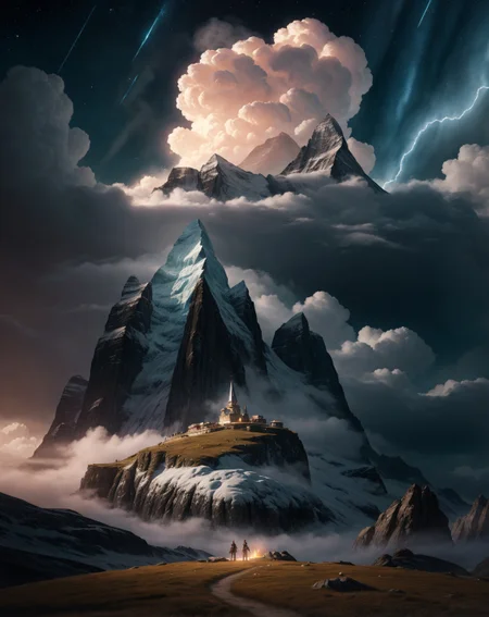 <lora:add-detail-xl:0.8>,Swiss alpine pasture where cowbells chorus under Matterhorn's icy horn,Hyper-accelerated tentacle strike freezing droplets in split-frame perspective defending submarine base,Nacreous night: Mother-of-pearl clouds glowing with forbidden colors,
hyperrealistic surrealism,ultra-detailed,intricate textures,luminous colors,cinematic lighting,dramatic perspective,volumetric atmosphere,8k UHD,sharp focus, professional color grading, 1girl
<lora:extremely_detailed:0.8> extremely detailed,
<lora:DetailMaximizer:0.7>,
<lora:offset_0.2:0.7>,
<lora:add-detail-xl:0.3>,
<lora:aidmaMJ6.1_v0.5_2:0.7> aidmamj6.1,
<lora:Consistency Corrector XL:0.3>, Digital painting art style, dynamic composition, professional-grade execution, Retrofuturism painting art style, nostalgic composition, combines retro aesthetics with futuristic elements, Baroque art style, dynamic composition, dramatic lighting, rich colors, intricate details, professional-grade execution, captures the grandeur and theatricality of the Baroque period
