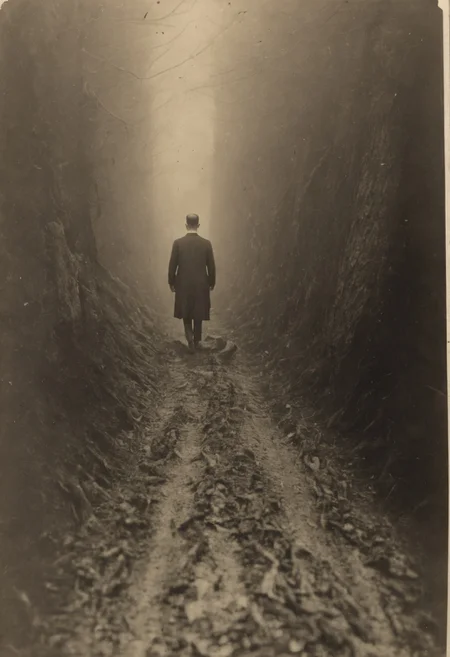 antique photo, eerie atmosphere, creepy, descent into madness, lovecraft horror, <lora:Antique_Photo:1>