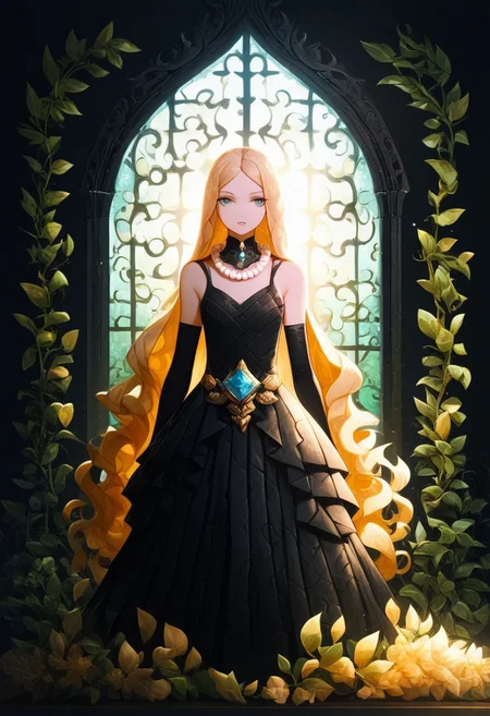 score_9, score_8_up, score_7_up, masterpiece, very aesthetic, puzzle_morph_rks
black theme, 1girl made of puzzle, solo, pearl necklace, blonde hair made of puzzle, puzzle_morph_rks, black gloves, black dress, elbow gloves, looking at viewer, pearl \(gemstone\), black background, bare shoulders, parted bangs, very long hair, sleeveless dress, parted lips, simple background, dappled sunlight, window shade, masterpiece, best quality, very aesthetic
