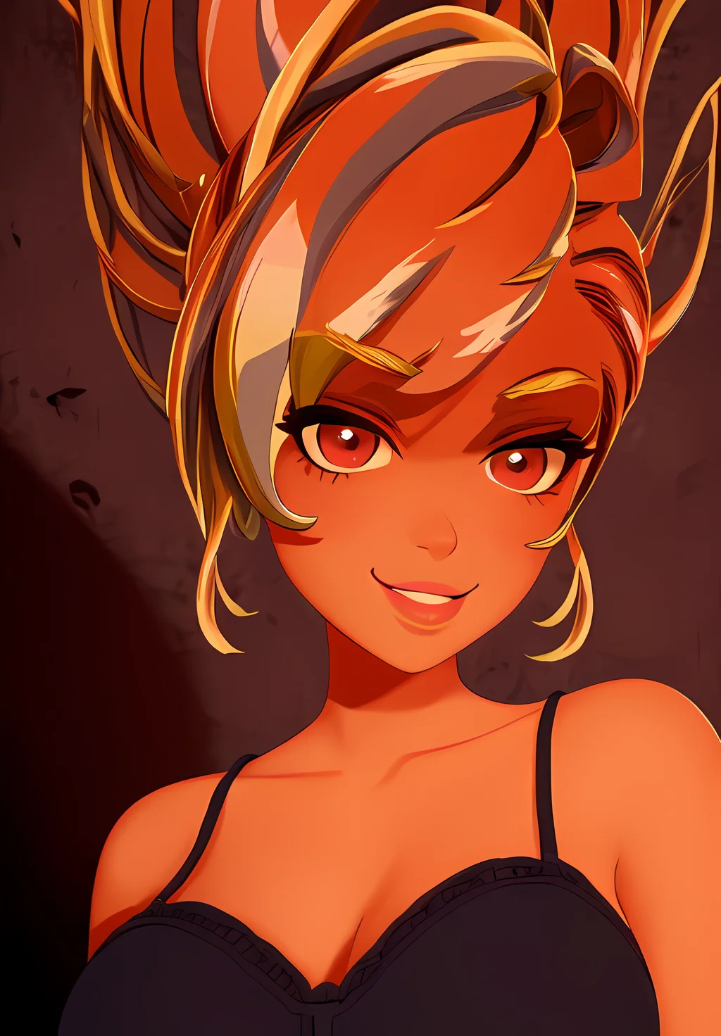 <lora:roxy:0.8>, roxy, 1girl, solo, portrait, smirk, (masterpiece, best quality, detailed:1.3), (highly detailed, high quality:1.3)