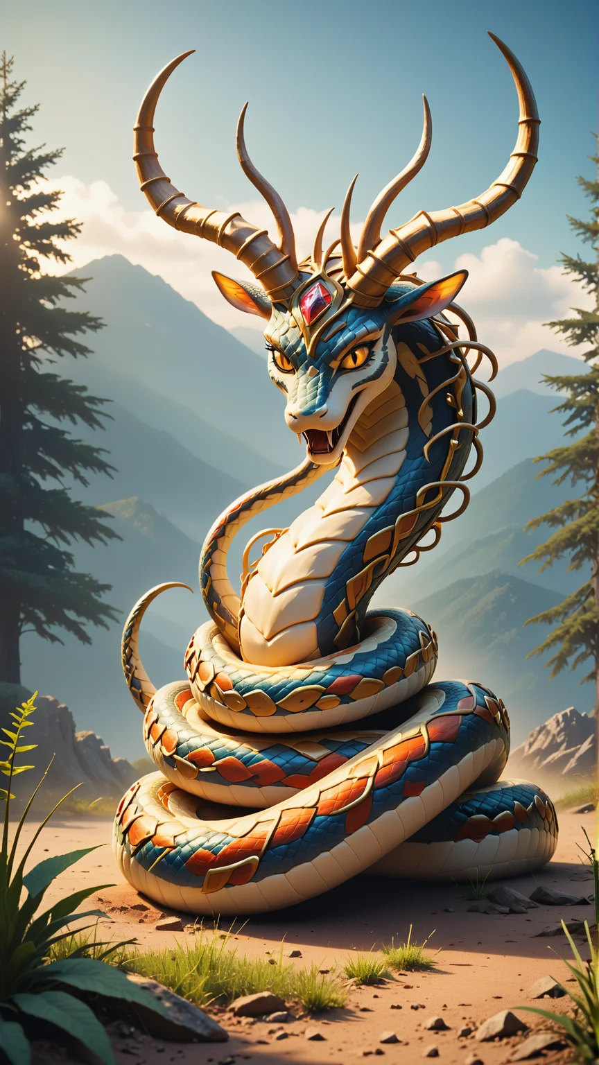 <lora:HornyfierPDXL:1>Hornyfier snake, (Masterpiece:1.3) (best quality:1.2) (high quality:1.1)