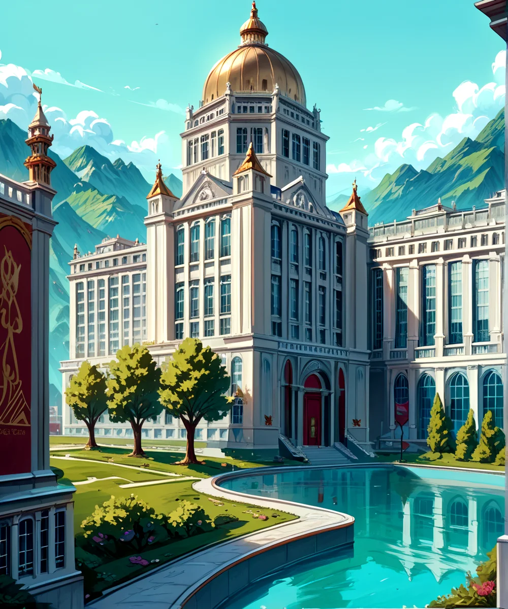score_9, score_8_up, score_7_up,
<lora:Authoritarian_Architecture_(Architecture)_(Pony)_(AD):0.8> authoritarian, scenery, building, city, cityscape, architecture, monumental architecture,
8K, In'ei, chiaroscuro, soft natural volumetric cinematic perfect light, perfect depth of field shot, ray tracing, photometry, beautiful, subsurface scattering, idealized modern city, wide beautiful boulevards, busy city center, parks and manicured lawn areas, large parks, plazas, skyscrapers, hyper detailed, art by Thomas Kinkade, detailed background, detailed photographic fluffy anime clouds, Unreal Engine, CGI render, absurdly detailed, modern era photograph, masterclass oil painting,
BREAK zPDXL, zPDXLxxx, <lora:wowifierXL:0.2> art by mooncryptowow <lora:sdxl_lightning_8step_lora:0.4> <lora:detailed_notrigger:0.5>