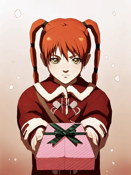 score_9, score_8_up, score_7_up, score_anime, rating_explicit, uncensored, BREAK 1girl, <lora:Ran_Theoria_PDXLv0.1:0.8> ran_theoria, coat, snowing, upper body, <lora:incoming-gift-ponyxl-lora-nochekaiser:1> incoming gift, outstretched arms, holding, holding gift, gift, gift box,