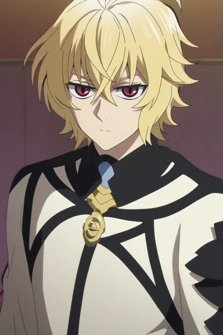 score_9, score_8_up, score_7_up, source_anime, intricate details, anime screencap, anime coloring, , looking at viewer, upper body, depth of field, 1boy, solo, male focus, <lora:mikaela_hyakuya_pony:0.94>, mikaela_hyakuya, blonde hair, red eyes, short hair, hair between eyes, bangs, ahoge, indian costume, , , <lora:sdxl_lightning_8step_lora:1>