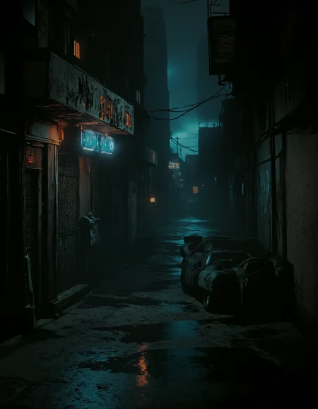 dark sci-fi picture,space horror,space odyssey,, faded colors, masterpiece, best quality, 8k, hyper detailed, best quality, ultra high res, high resolution, detailed, raw, Hollywood Cinematic Film style,epic photography,dramatic light,Kodak film style,,DarkAtmosCE style,,Blade Runner style,,anime style,<lora:Luminous_Shadowscape:0.6>,<lora:Hollywood Cinematic Film style v1:1>,<lora:DarkAtmospheric:0.6>,<lora:Blade Runner style v1:1>,<lora:anime style (Tales of black freighter) v1:1>, Male cyborg in a cyberpunk city alley at night, Cyber-Samuraji, high action pose, highly detailed, reflective armor, shadows