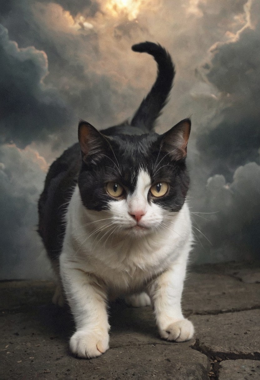 The probability of being killed by a cat is minimal but never zero
