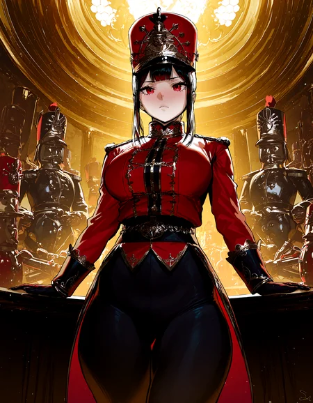 1girl ,nutcracker, detailed background, breast, thick thigh,
, rella, rolua, thirty_8ght,
speedl00ver
,masterpiece, best quality, newest, absurdres, highres,
<lora:illustrious_noobai_epsilon_pred_1_best_quality_v1:0.4> ,<lora:illustrious_noobai_epsilon_pred_1_masterpieces_v1:0.4>, <lora:illustrious_noobai_epsilon_pred_11_very_aesthetic_v1:0.4>, <lora:ponyv5_noobV065S_1_adamW:0.6>, <lora:add-detail-xl:0.4>, <lora:GEN(illust) 0.2v:0.6>,<lora:cfg_scale_boost:0.4>,  <lora:Holiday_Nutcracker:0.5>