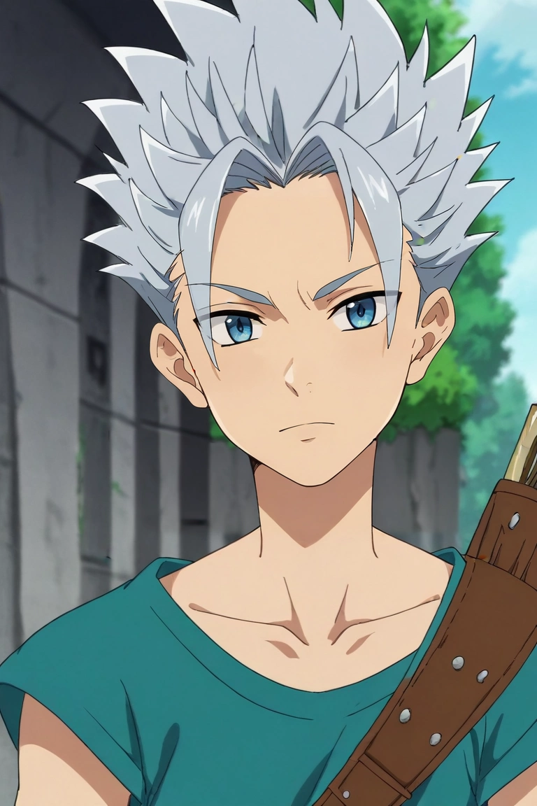 score_9, score_8_up, score_7_up, source_anime, rating_safe, intricate details, anime screencap, , , looking at viewer, depth of field, 1boy, solo, male focus, <lora:arden_nnt_pony:0.78>, arden_nnt, grey hair, blue eyes, short hair, spiked hair, , , <lora:sdxl_lightning_8step_lora:1>