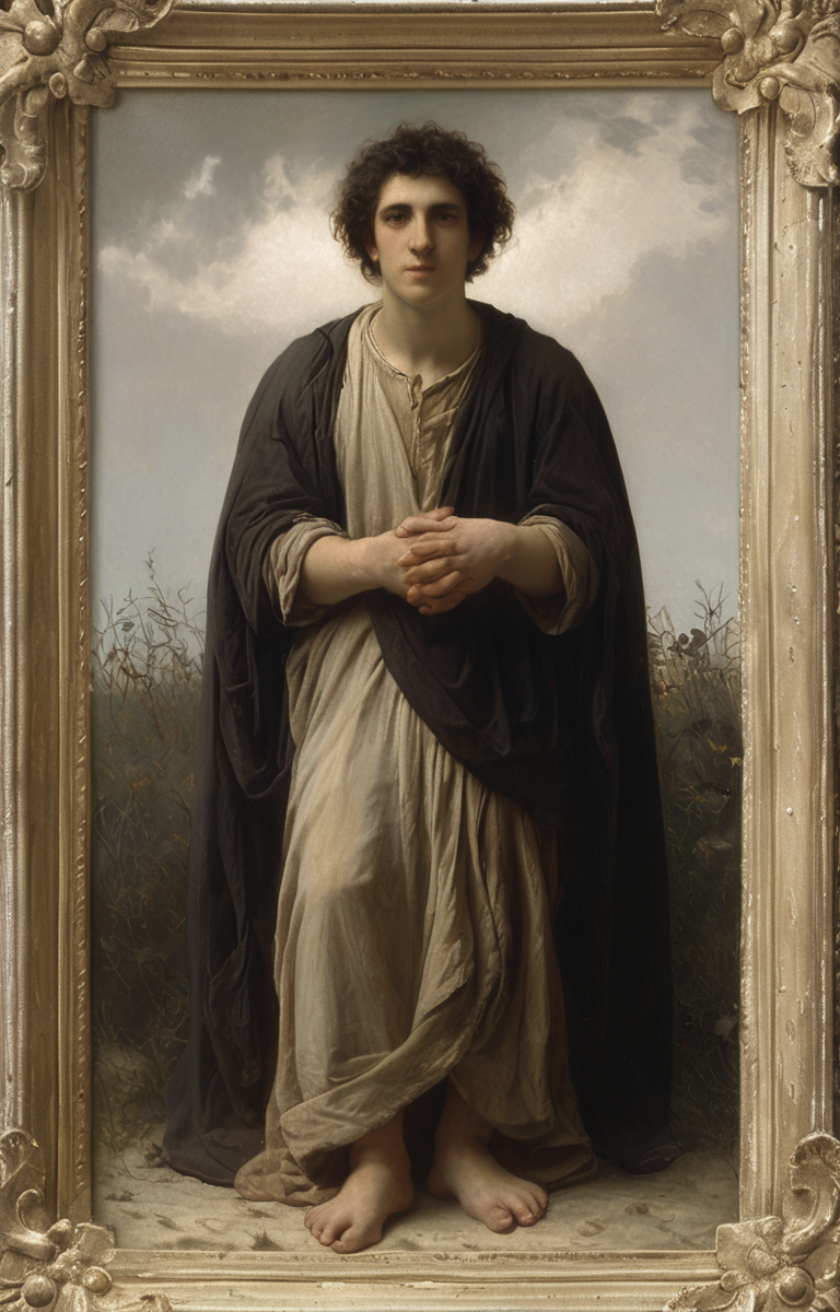 masterpiece,best quality,<lora:tbh202-sdxl:0.9>,illustration,style of william bouguereau portrait of noble man