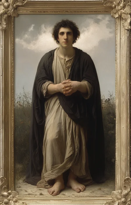 masterpiece,best quality,<lora:tbh202-sdxl:0.9>,illustration,style of william bouguereau portrait of noble man