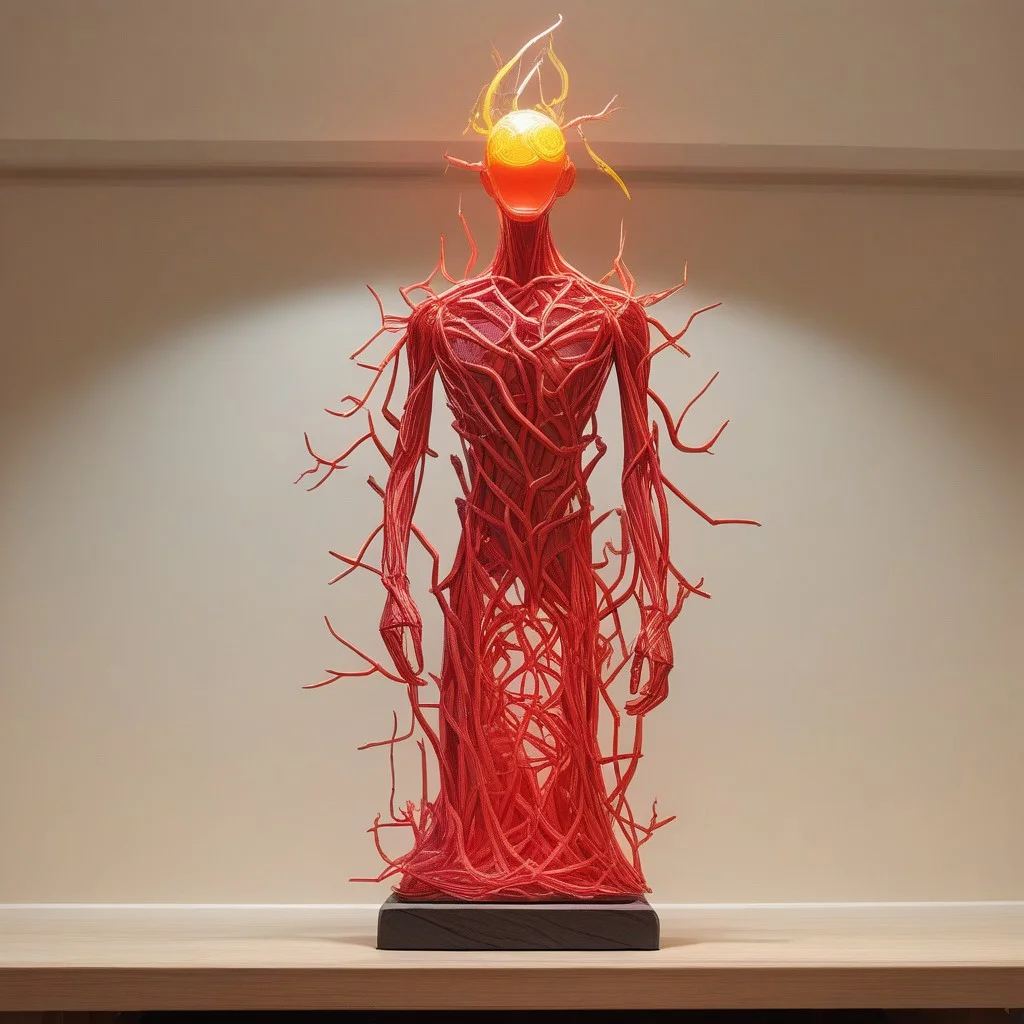 no human, end_tripwire_morph, bonsai garden made of wires, neon, wires, made of wires, cables, outlined with wires and neon, neon outlines, wire sculpture, neon wire sculpture, dark, dramatic lighting ,masterpiece, high detailed, best quality, high res, very aesthetic, absurdres