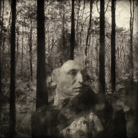 <lora:SDXL_double_exposure_Sa_May_V8:1> double exposure, a man in the city, forest, old color, sepia