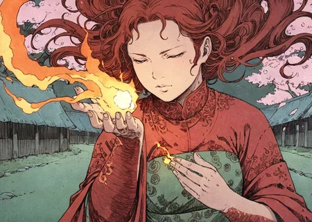 fantasy illustration,anime,art by Tsutomu Nihei,manga,oil paint;
closeup,Firebender,princess,intricate red tattoos,using fire powers to melt metal with her hands,kamekameha,fire storm,mini tornado,edo period japan,cherry blossom tree;, <lora:moebzxl:0.5>, by moebius, masterpiece, best quality, intricate, highly detailed:1.1, drawing, concept art by Jean Giraud, <lora:hand 4:0.3>, <lora:joelle0:1>,Laura Prepon,woman,, <lora:Split Lighting style v2:1>
Split Lighting Photography of a