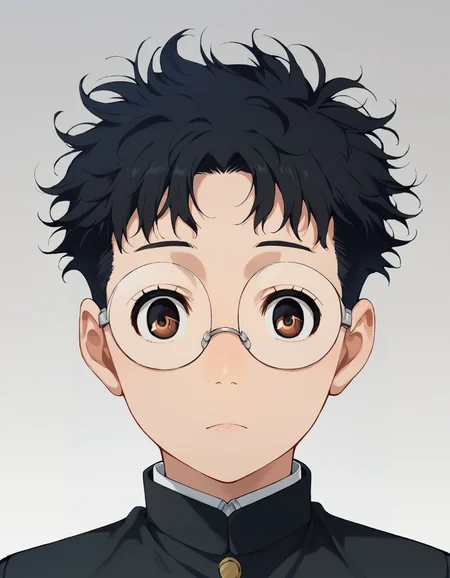 score_9, score_8_up, score_7_up, source_anime, BREAK
1boy, solo, looking at viewer, gradient background, upper body,
ken takakura, short hair, messy hair, black hair, round eyewear, brown eyes,
school uniform, gakuran,
<lora:ken_takakura_anime_v2-soralz:1>