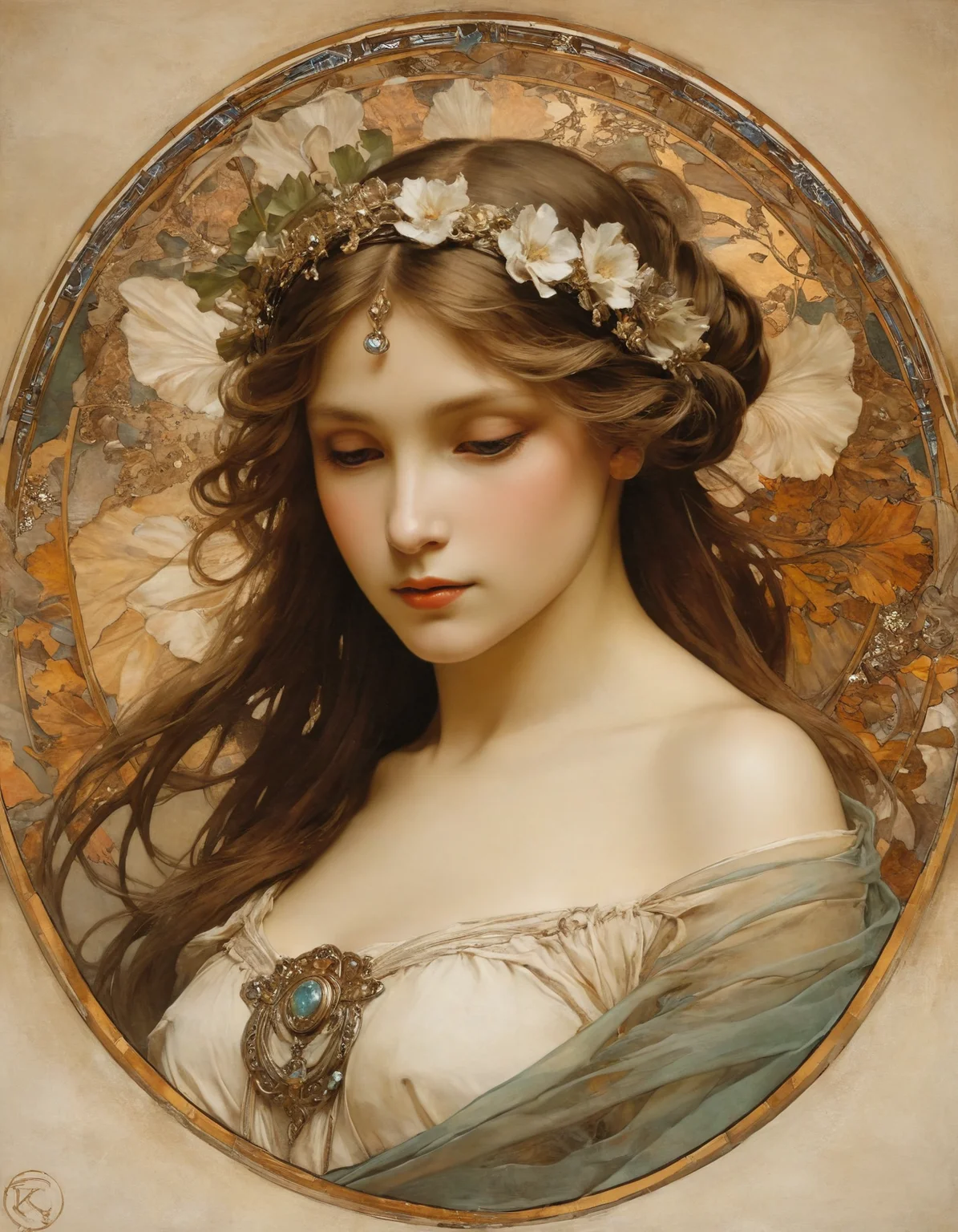 by alphonse mucha, (aesthetic but beautiful:1.4), (masterpiece, best quality:1.4) , in the style of nicola samori,
<lora:epi_noiseoffset2:0.5> <lora:add-detail-xl:1> <lora:xl_more_art-full_v1:0.5> <lora:NicolaSamori:0.7>