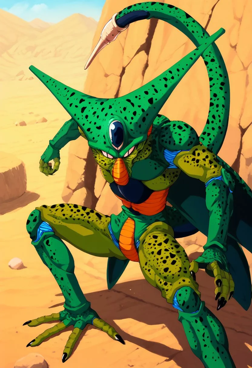 score_9, score_8_up, score_7_up,rating_questionable,portrait,((Solo:1.0)),(Firstformimperf:1.0),( in desert),((frontal pose)),mid-body