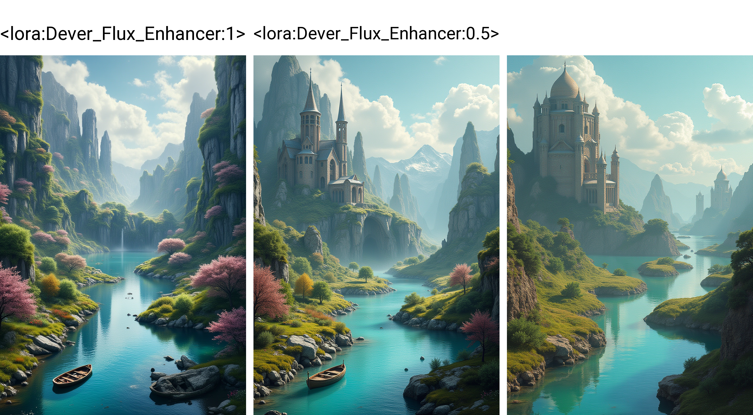 designed by Victor Adame Minguez, Meindert Hobbema and Jonathan Wolstenholme, candid RAW photo, Rule of Thirds, landscape of a 1700'S (Alien Waterworld:1.1) in the distance there is a Dreamweaver's sanctuary, flat lighting, sharp, focused, compact camera, Zoom lens, ethereal, 2d, unique, shiny, cute, highly complex, vibrant, fabulous colors
<lora:Dever_Flux_Enhancer:1>