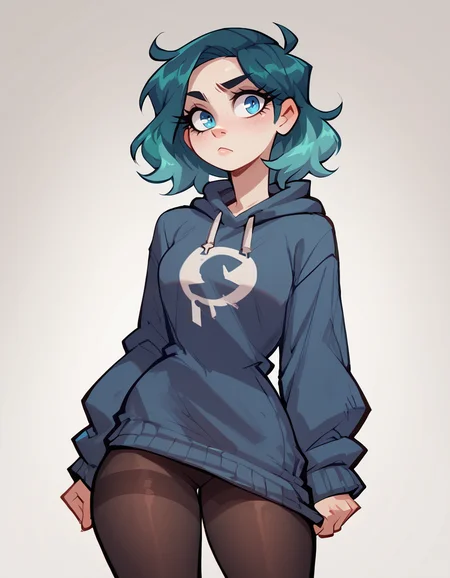 <lora:OC_Rae_Character_LoRA_PonyXL:1>
score_9, score_8_up, score_7_up, score_6_up, 1girl, BREAK,
Ra3lyn, heavily stylized, gradient hair,
pullover, sheer leggings, close-up, drama layer zPDXL <lora:PonyXL_Gerph_Style_Lora:0.8>