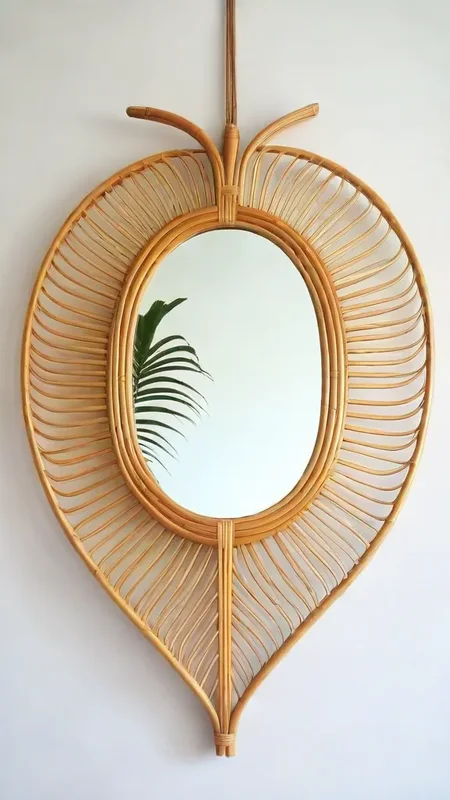 photo, bamboo furniture, leaf-shaped mirror, hanging, bohemian, natural, warm lighting, close-up
sharp focus, vivid, very detailed, elegant, intricate, cinematic, highly saturated colors, magic, surreal, beautiful, innocent, fine detail, full color, epic light, shining, brilliant, complex, marvelous composition, colorful, deep rich <lora:xl_add-detail:0.8> <lora:AIDVN_bamboo_furniture_xl:0.8>