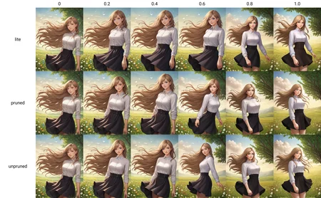 score_9,
<lora:matoc_v1_lite:0>,
1girl,
long hair, light brown hair, brown hair, blue eyes,
black high waist skirt, white shirt,
looking at viewer, light smile,
cowboy shot,
outdoors, flowers, grass,
hair in wind,
high resolution, Masterpiece, detailed