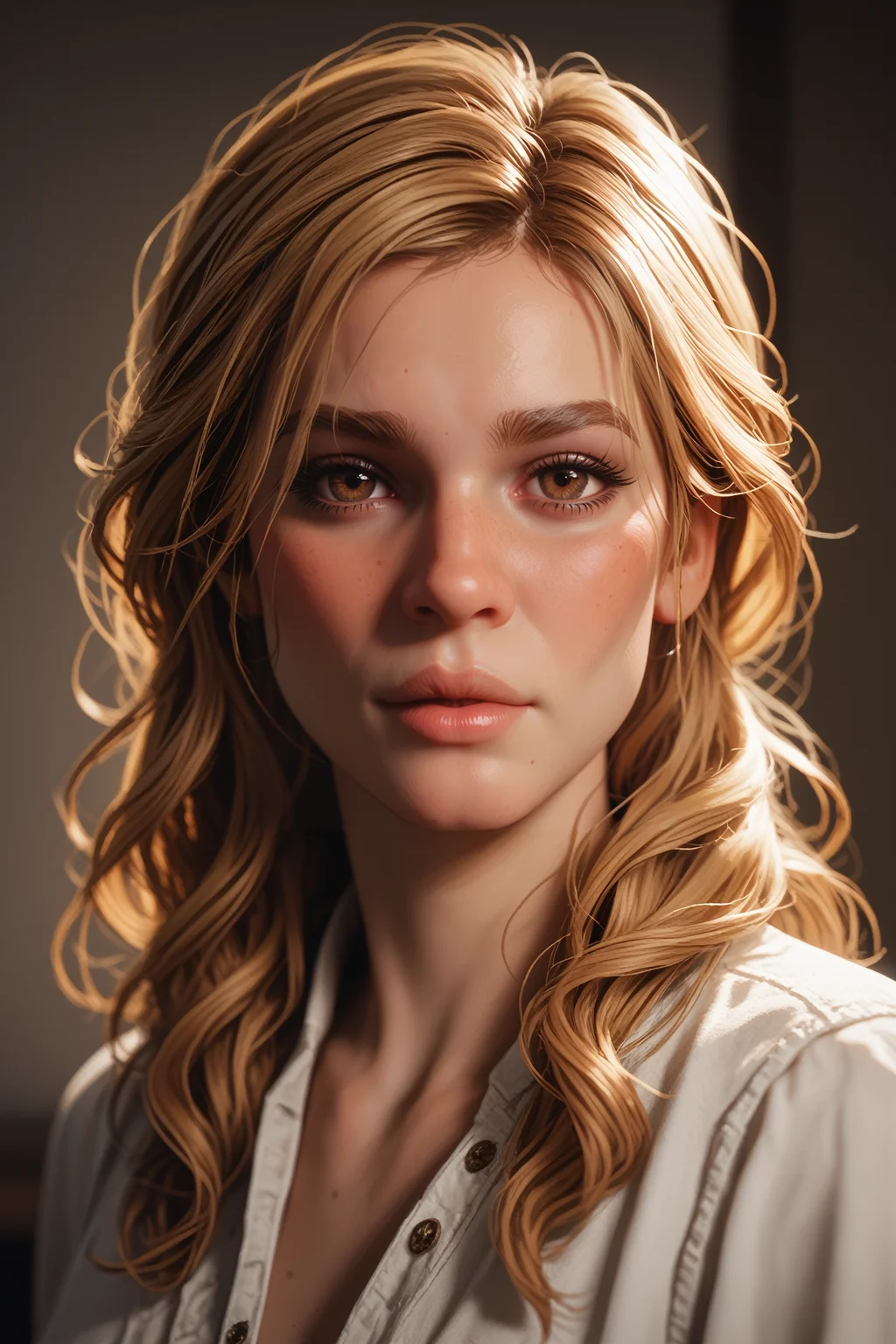 score_9, score_8_up, score_7_up,
<lora:RDR2Sadie:0.8>
RDR2Sadie, 1girl, blonde hair, long hair, brown eyes, looking at viewer, portrait