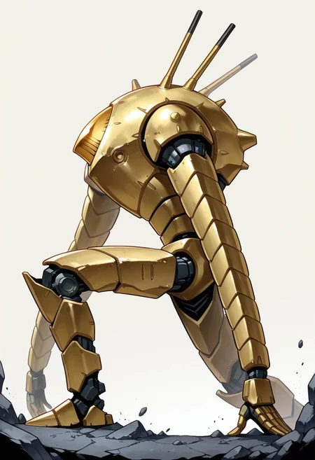 masterpiece, best quality,
BREAK, (solo), 1other, robot, (((no human))),
(segmented arms), mechanical arms, ((multiple segmented arms)),
from side,
simple background,
(((dynamic pose))),