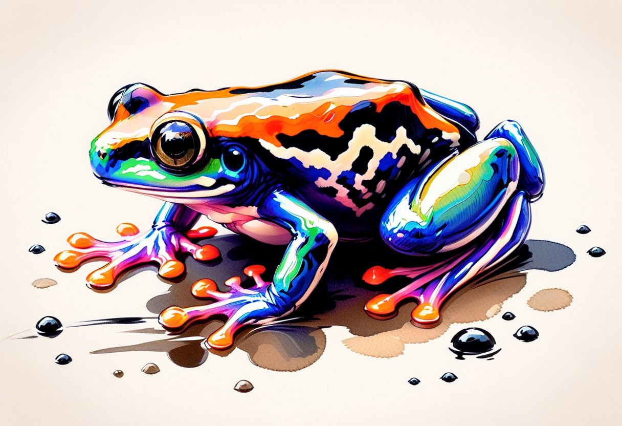 inksketch, a cute frog