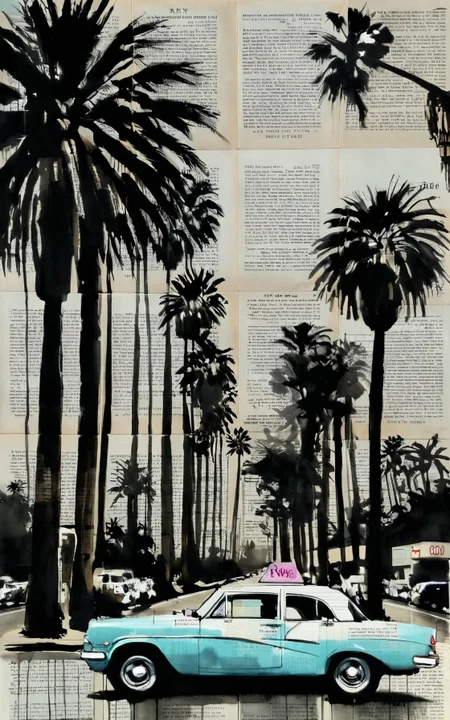 ground vehicle, by LOUI JOVER, solo, newspaper background, scenery, outdoors, road, architecture, palm tree, car
<lora:LOUIJOVER#SXDL1.0#by Loui Jover#v2.00#-000006-rs.sv_fro.0.999-nr.0128:0.85>